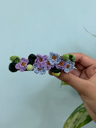 Blue Daisy Hair Clip Ikriit'm