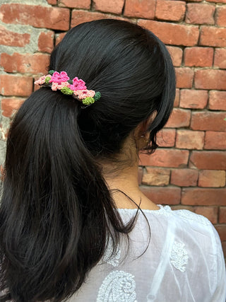 Pink Daisy Hair Clip Ikriit'm