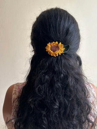 Sunflower Hair Clip(small) Ikriit'm