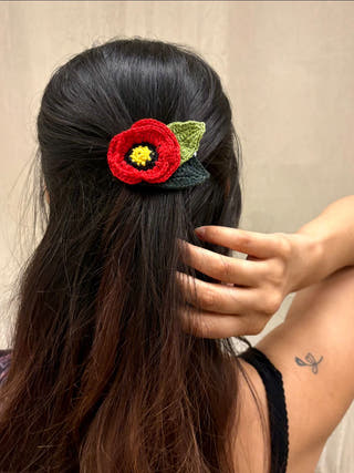Poppy Hair Clip