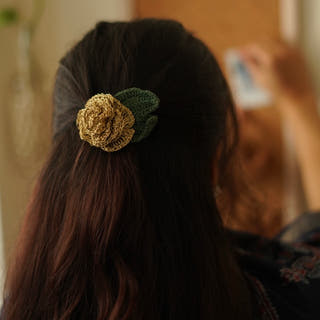 Zari Rose Hair Clip