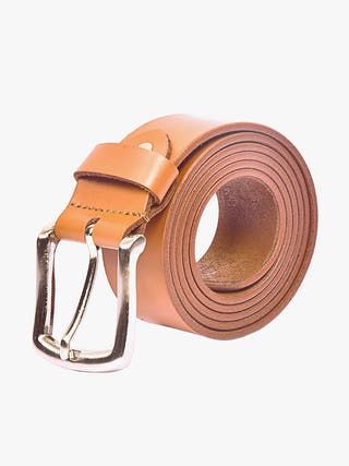 Handmade Tan Leather Belt