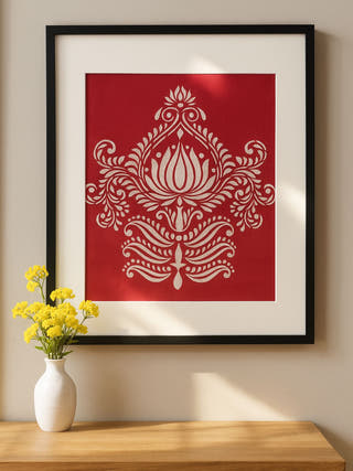 Kamal Alpona | Unframed