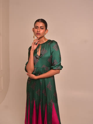 Kavya Modal Flare Dress