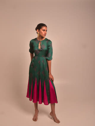 Kavya Modal Flare Dress