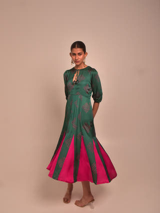 Kavya Modal Flare Dress