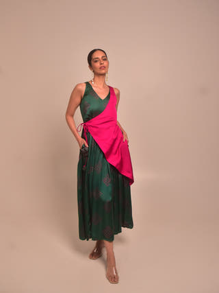 Kavya Modal Wrap Dress