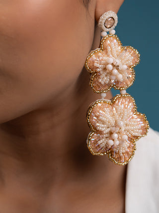 Khloe Pink Earrings Risham