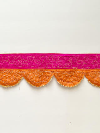 Khushi Festive Gota Bandarwal Toran Little Canvas