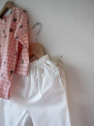 I Want To Be Like Grandpa Kurta Pajama Set | Peach
