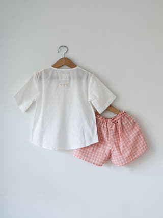 Warm Whiff Print Sleepover Party Kurta and Shorts Co-ord Set