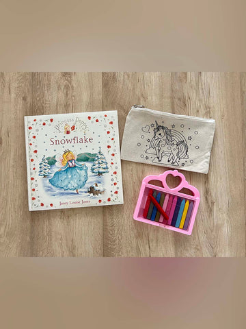 DIY Colouring Little Unicorn Pouch