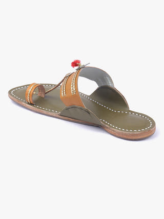 Wedding Two Toner Men Kolhapuri Chappal