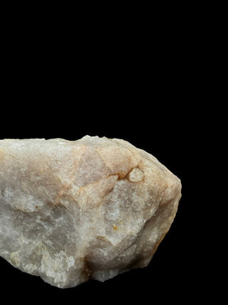 Smokey Quartz Tealight Holder with Gold Polish