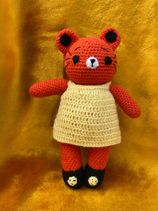 Crochet Cat Toy LOOP HOOP