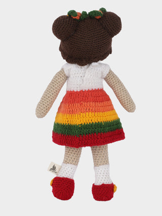 Crochet Doll Soft Toy Rainbow LOOP HOOP
