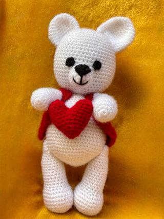 Crochet Teddy Soft Toy LOOP HOOP