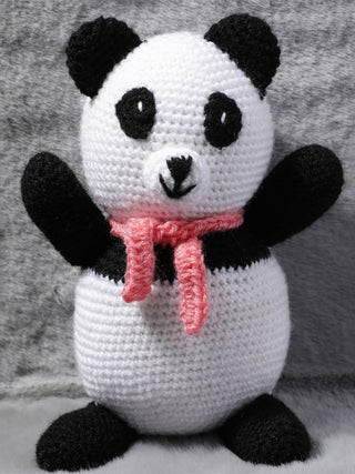 Crochet Panda Soft Toy LOOP HOOP