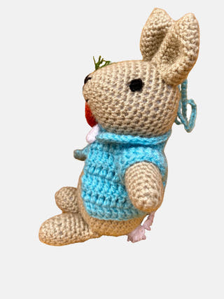 Crochet Peter Bunny Toy LOOP HOOP
