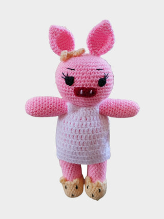 Crochet Pig Soft Toy LOOP HOOP