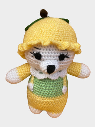 Crochet Polar Bear Toy LOOP HOOP