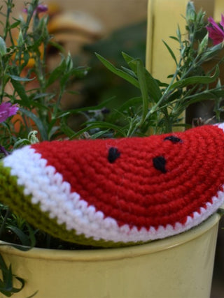 Crochet Watermelon Toy LOOP HOOP