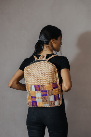 Kaushiki Petite Backpack Self Design Riti