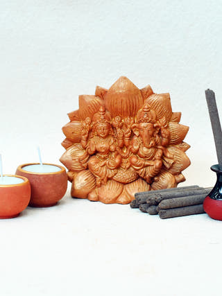 Little Ganesh & Lakshmi Together Combo Pack Puja Kit