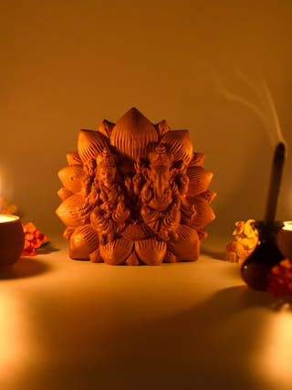 Little Ganesh & Lakshmi Together Combo Pack Puja Kit