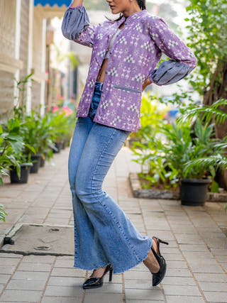 Juliet Jacket Lavender KRUSHNACHUDA