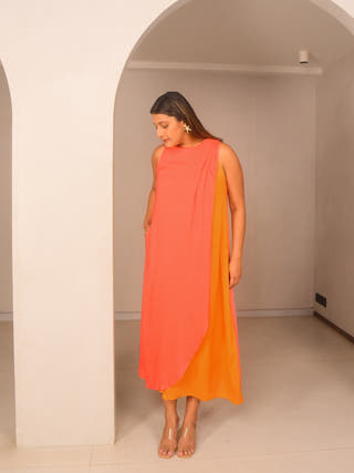 Lila Modal Drape Dress