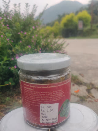Lingdi (Fiddlehead Ferns) Pickle