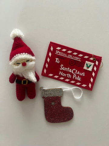 Little Stocking Christmas Ornament
