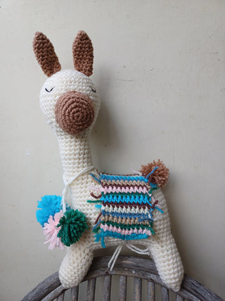 Amigurumi Liama Crochet The Hobbyt