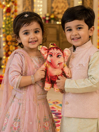 Lord Ganesha Plush Doll
