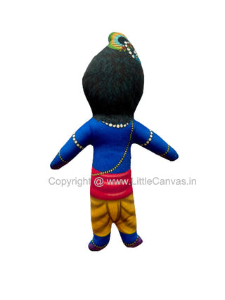 Lord Krishna & Lord Balram Plush Dolls