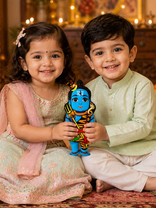 Lord Shiva Plush Doll