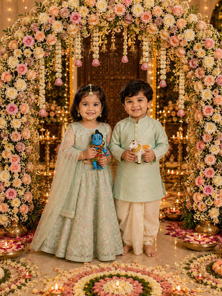 Lord Shiva & N&i Bull Plush Dolls