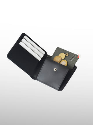 Abel Bifold Wallet | Black