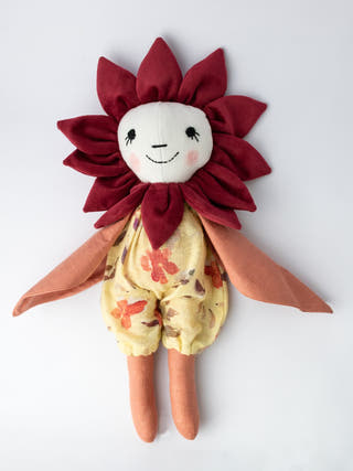 Petals Fabric Doll