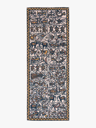 Sohrai Vertical Panel Art