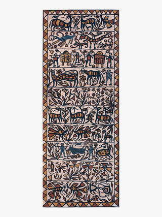 Sohrai Vertical Artpiece