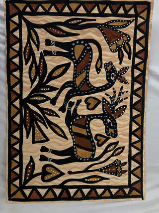 Sohrai Painting Deer