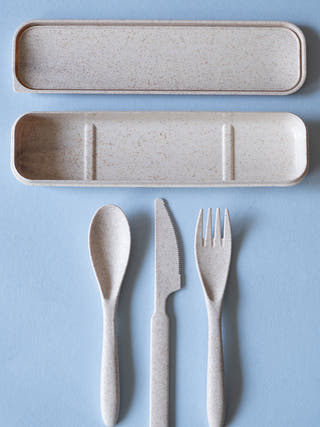Wheat Straw Cutlery Set Irida Naturals