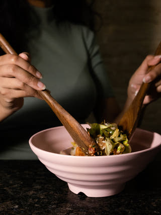 Wheat Straw Ramen Bowls Set Of Two Irida Naturals