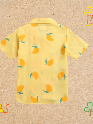 A Juicy Mango Cotton Shirt