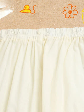 Rupa The Elephant White Ethnic Wear Boys