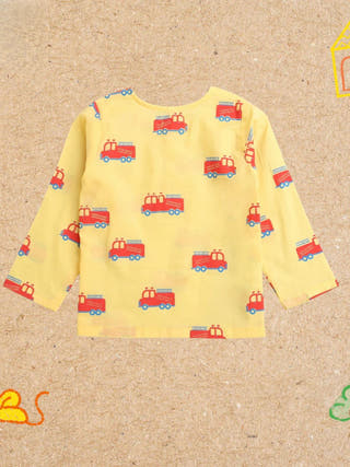 The Fighter Fire Truck Unisex Nightdress