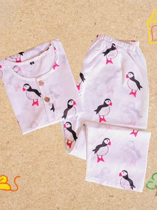 Mr.Puffin Unisex Nightdress