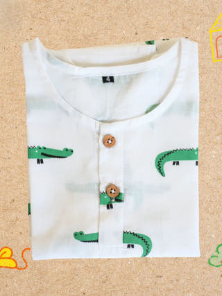 Agar-Mgar Unisex Nightdress